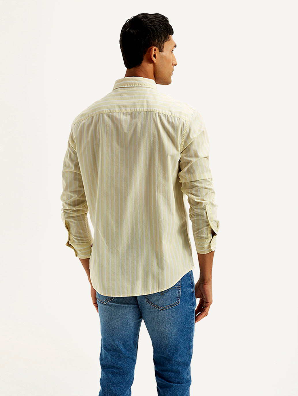 LEVIS Men's Striped Slim Fit Shirt
