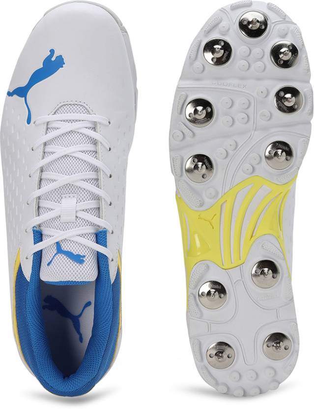 Puma Spike 22.2 PUMA White-Yellow Blaze- Men's Casual Shoes