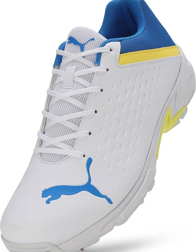 Puma Spike 22.2 PUMA White-Yellow Blaze- Men's Casual Shoes