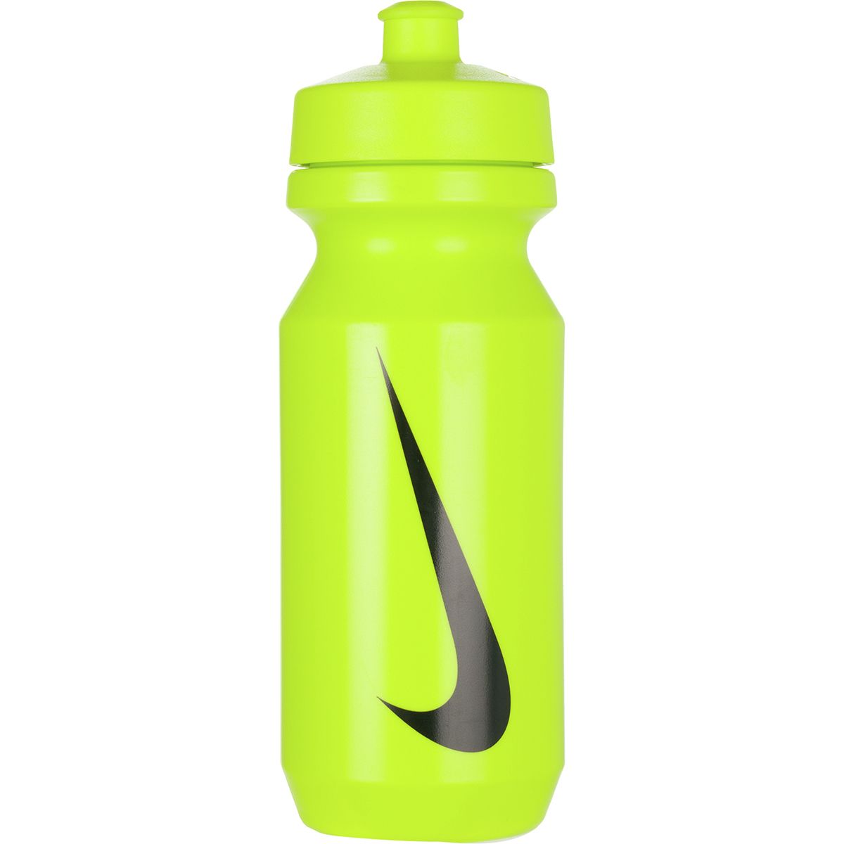 The image shows a sleek, unisex Nike soft plastic sipper with a spill-proof lid, featuring a lightweight design and the Nike logo.