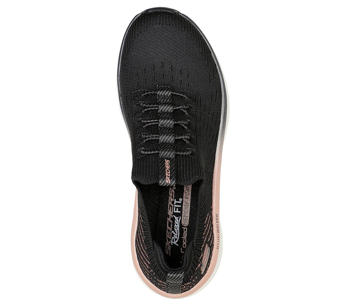 Skechers D`LUX WALKER-LET IT GLOW Women's Walking Shoes
