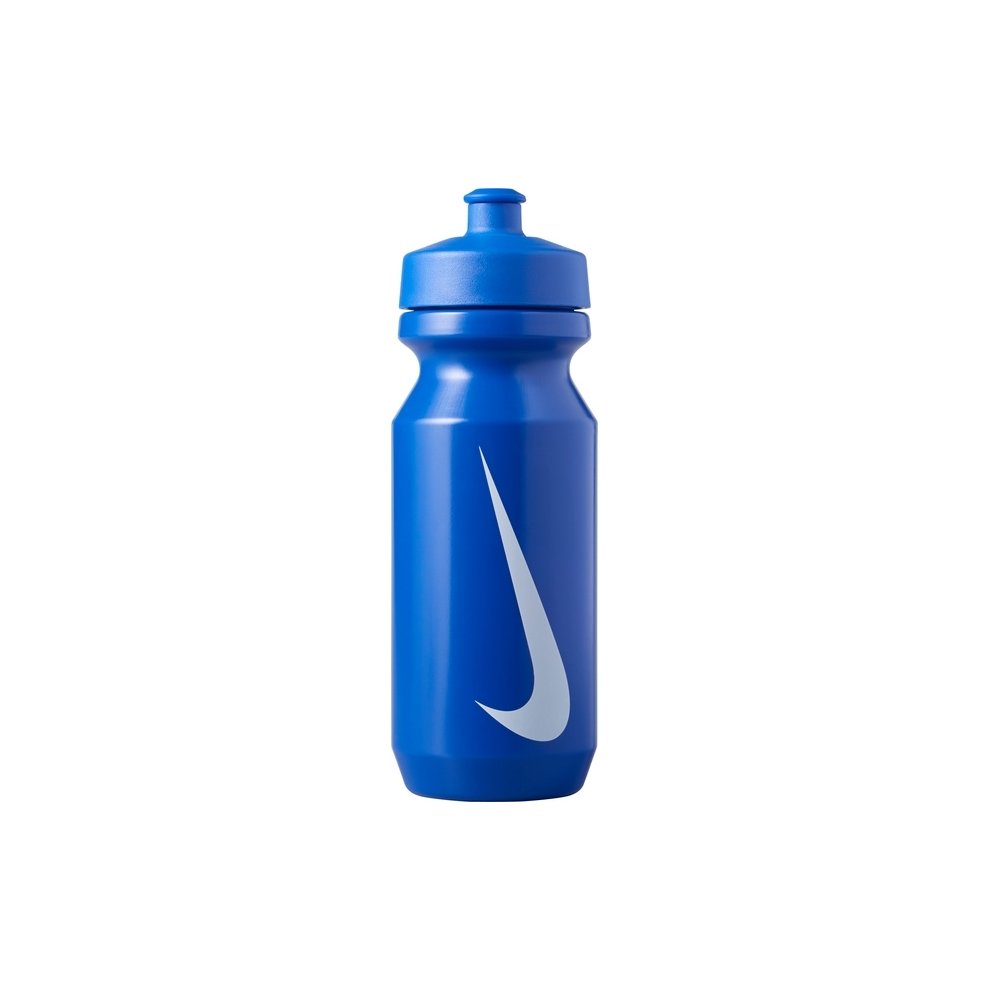 The image shows a sleek, unisex Nike soft plastic sipper with a spill-proof lid, featuring a lightweight design and the Nike logo.