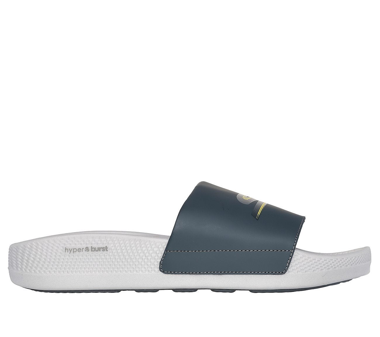 A comfortable and stylish men’s slide sandal featuring a soft cushioned footbed, flexible outsole, and lightweight construction for all-day comfort