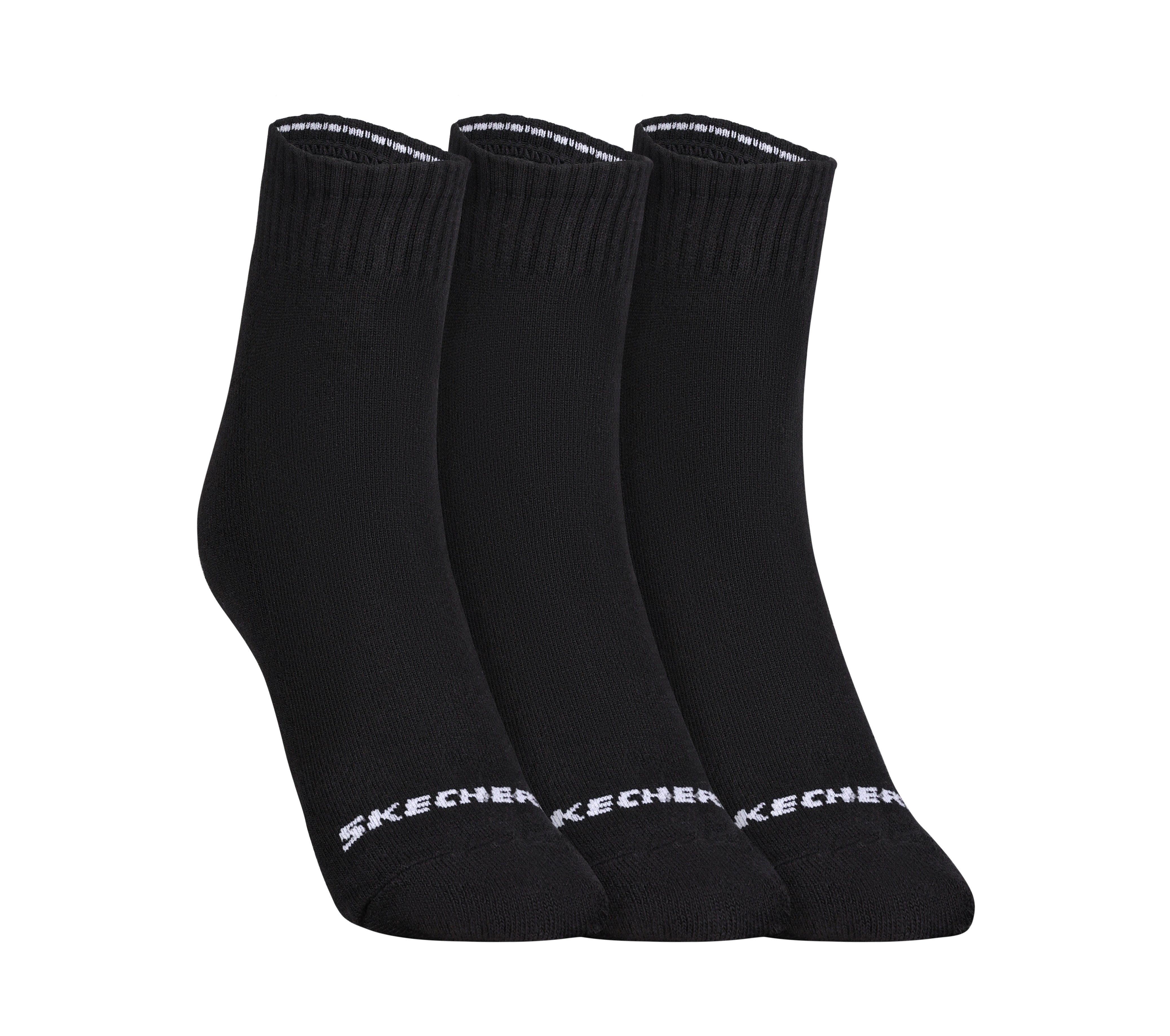 Skechers 3PK MENS 1/2 TERRY ANKLE Men's Socks