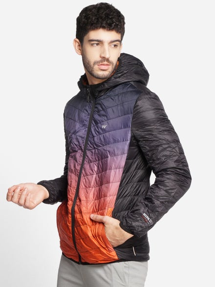 WILDCRAFT Printed Hooded Down Men's Jacket