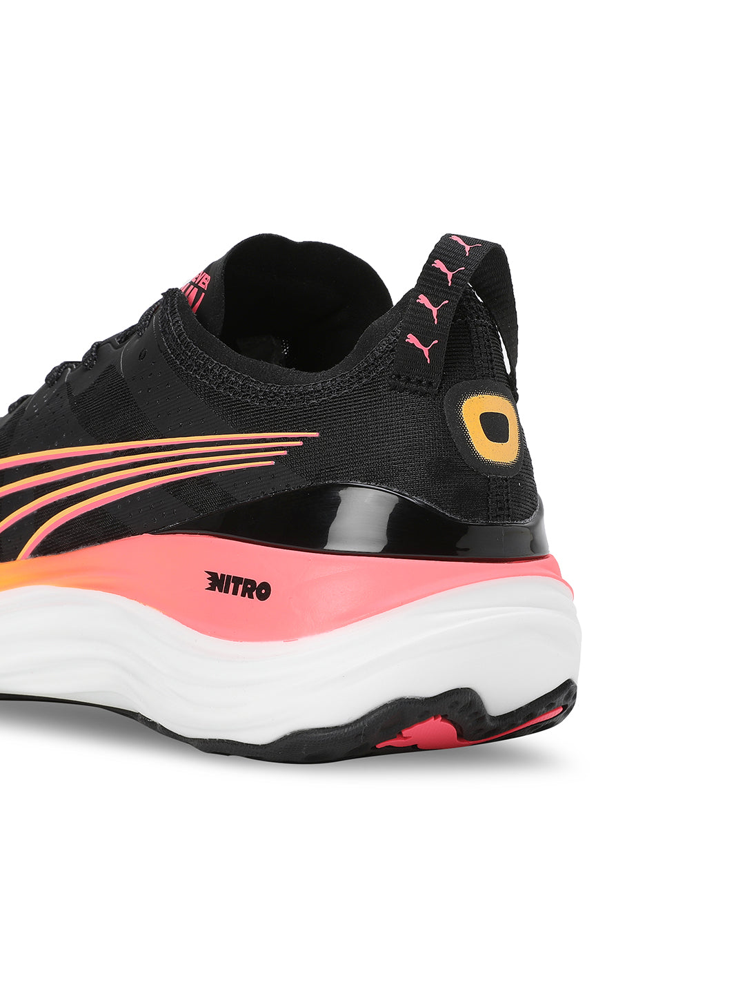 Puma ForeverRun NITRO PUMA Black-Sun Stream-S Men's Sports Shoes