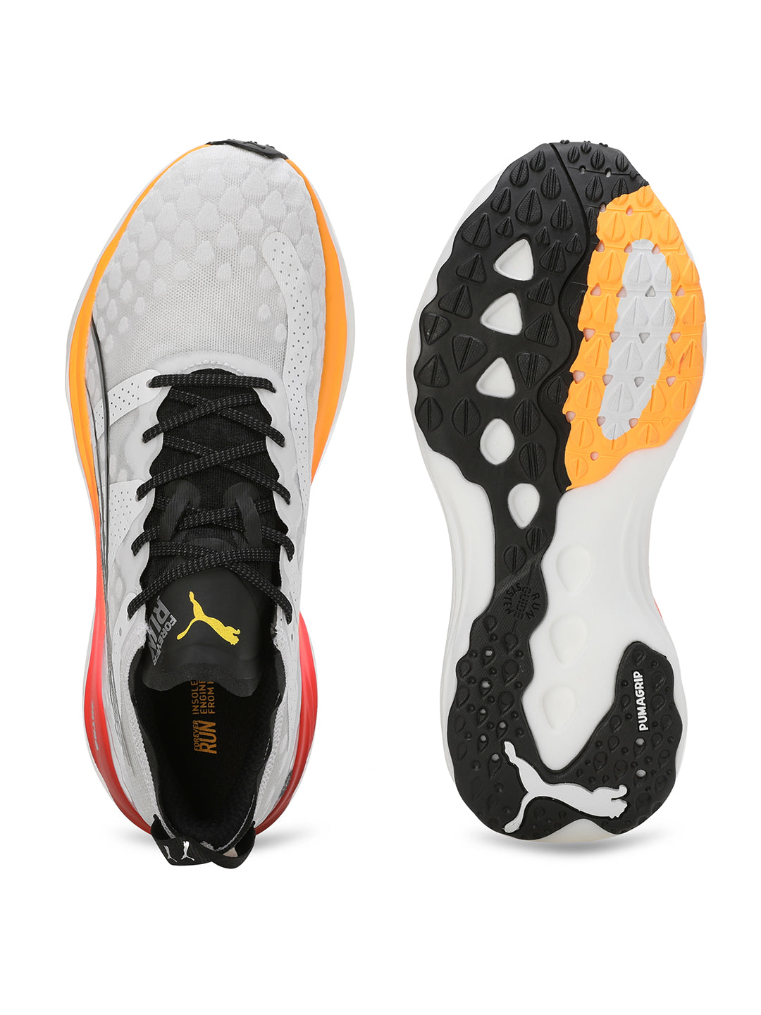 Puma ForeverRun NITRO PUMA Black-Sun Stream-S Men's Sports Shoes