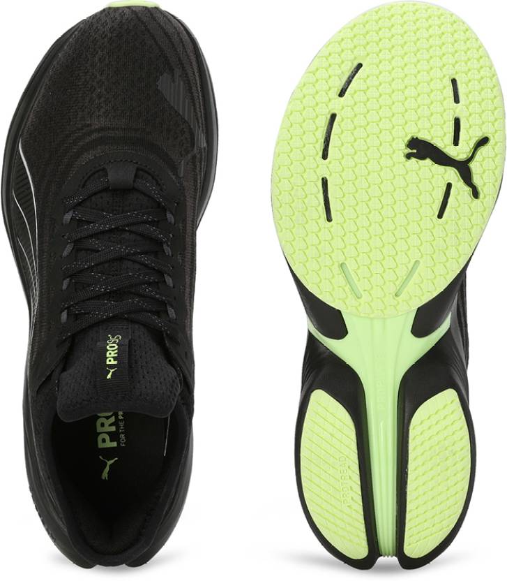 Puma Conduct Pro PUMA Black-Fizzy Apple-PUMA Men's Casual Shoes