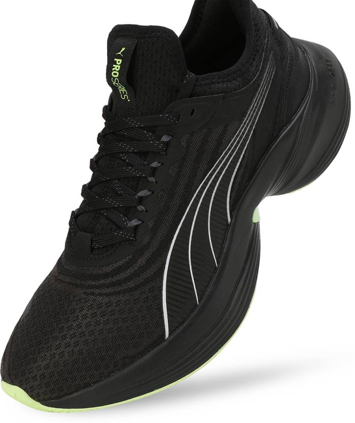 Puma Conduct Pro PUMA Black-Fizzy Apple-PUMA Men's Casual Shoes