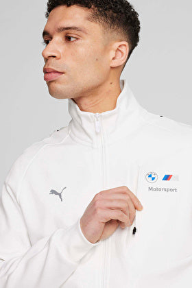 Puma BMW MMS SWEAT JKT PUMA White Men's Jacket