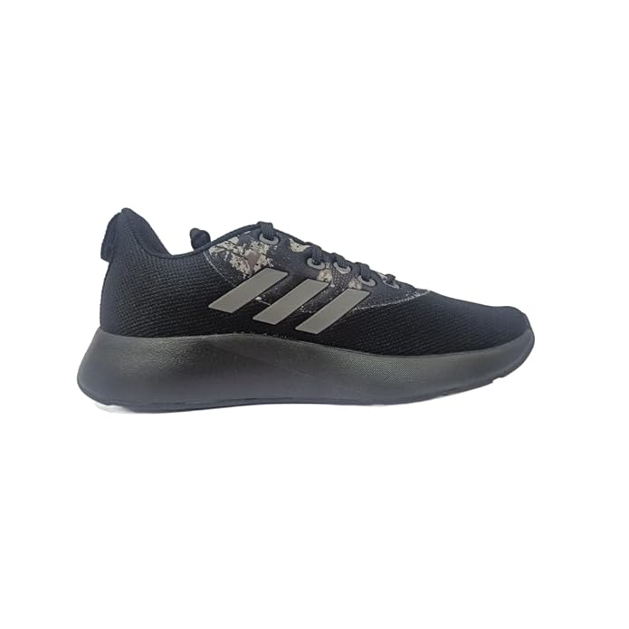 The photo shows a side view of the Adidas  Running Lace-Up Shoes, highlighting the breathable mesh upper, secure lace-up closure, and flexible rubber outsole, offering a dynamic and modern design