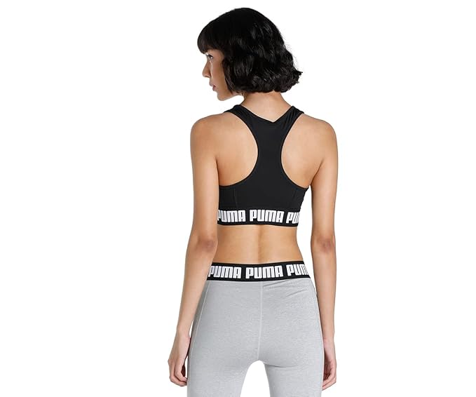 Puma Mid Impact Puma Strong Bra PM Puma Black Women's Bra