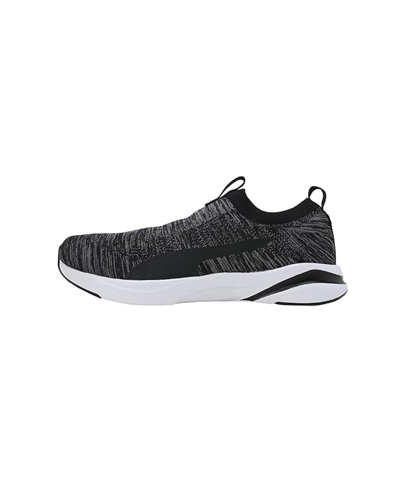 Puma Softride Rift Runlyn Knit PUMA Black-Coo Men's Casual Shoes