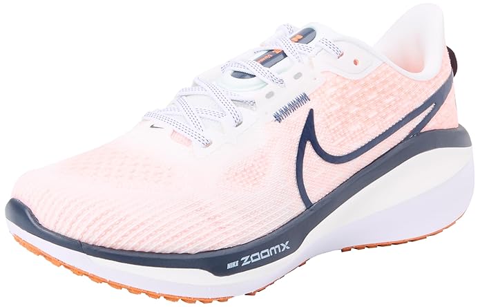 The image shows a pair of men’s Nike running shoes, highlighting their lightweight design, responsive cushioning, and durable sole for superior performance.