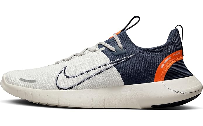 The image shows a pair of men’s Nike running shoes, highlighting their lightweight design, responsive cushioning, and durable sole for superior performance.