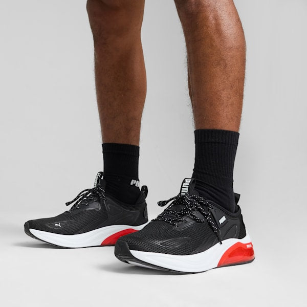 Puma Cell Thrill PUMA Black-For All Time Red Men's Casual Shoes