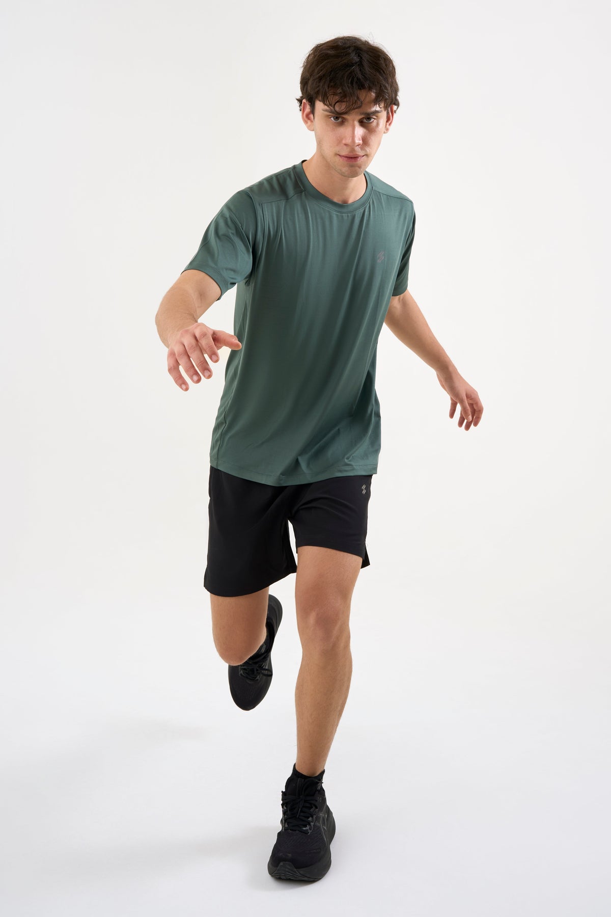 DCYPHR Men's AUSM5X™ Raglan Tee-Deep Emerald