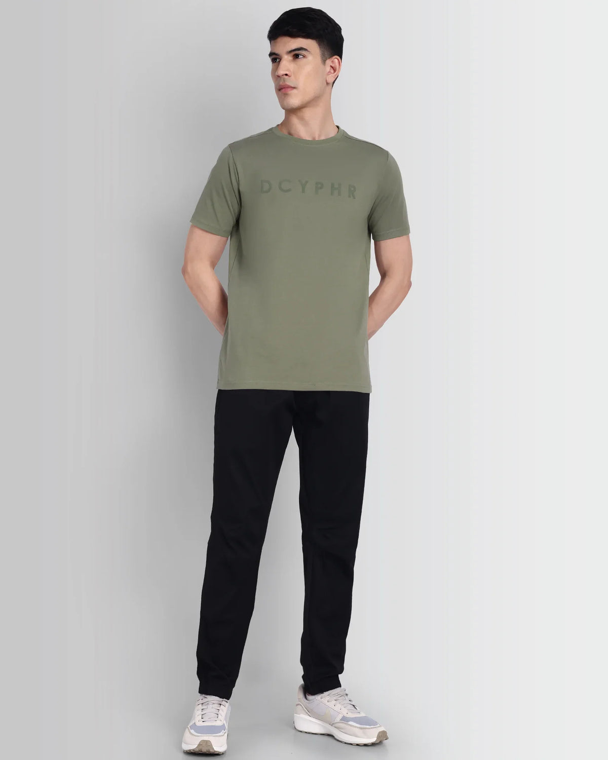 DCYPHR Essentials Stretch Brand Tee Men's T-Shirts