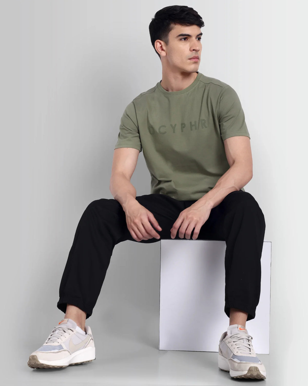 DCYPHR Essentials Stretch Brand Tee Men's T-Shirts