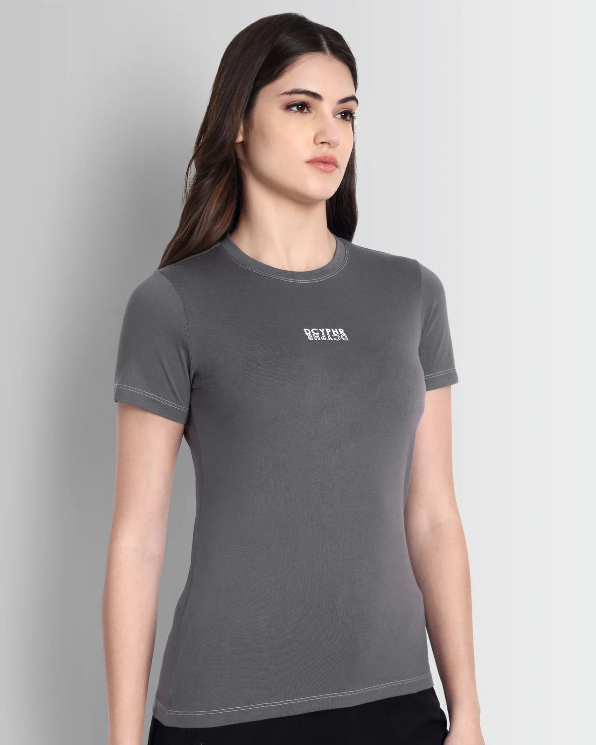 Dcyphr PUFF PRINT Tee Women's T-Shirts