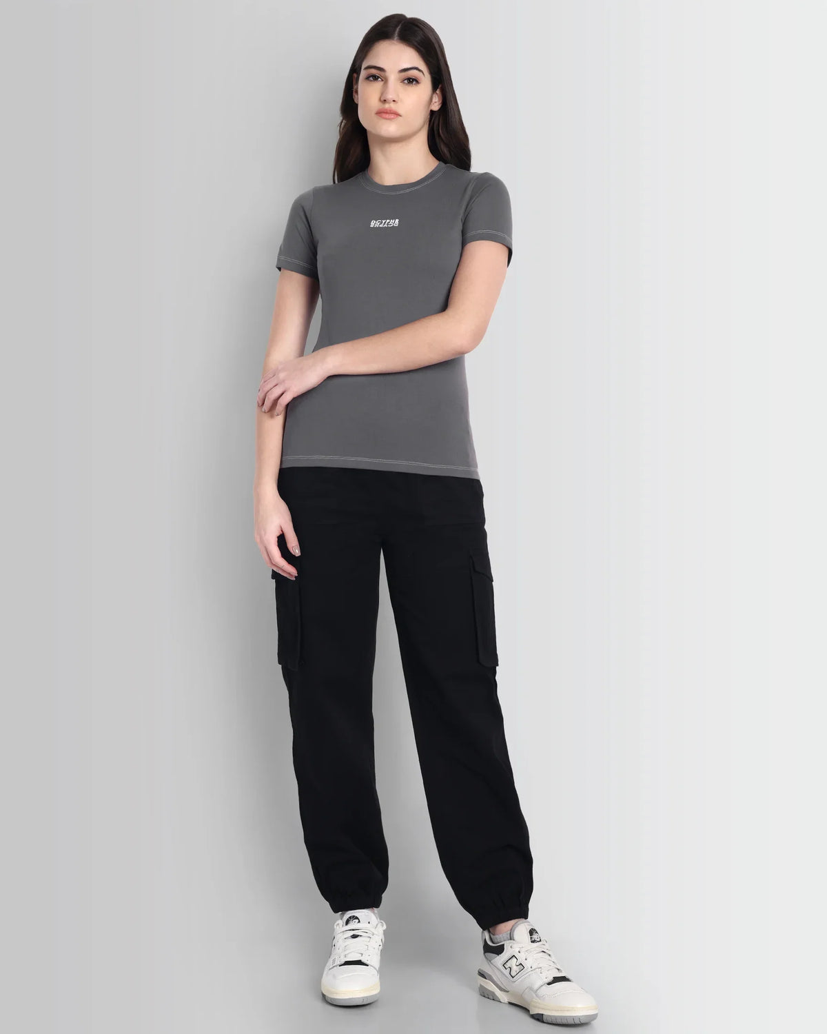 Dcyphr PUFF PRINT Tee Women's T-Shirts