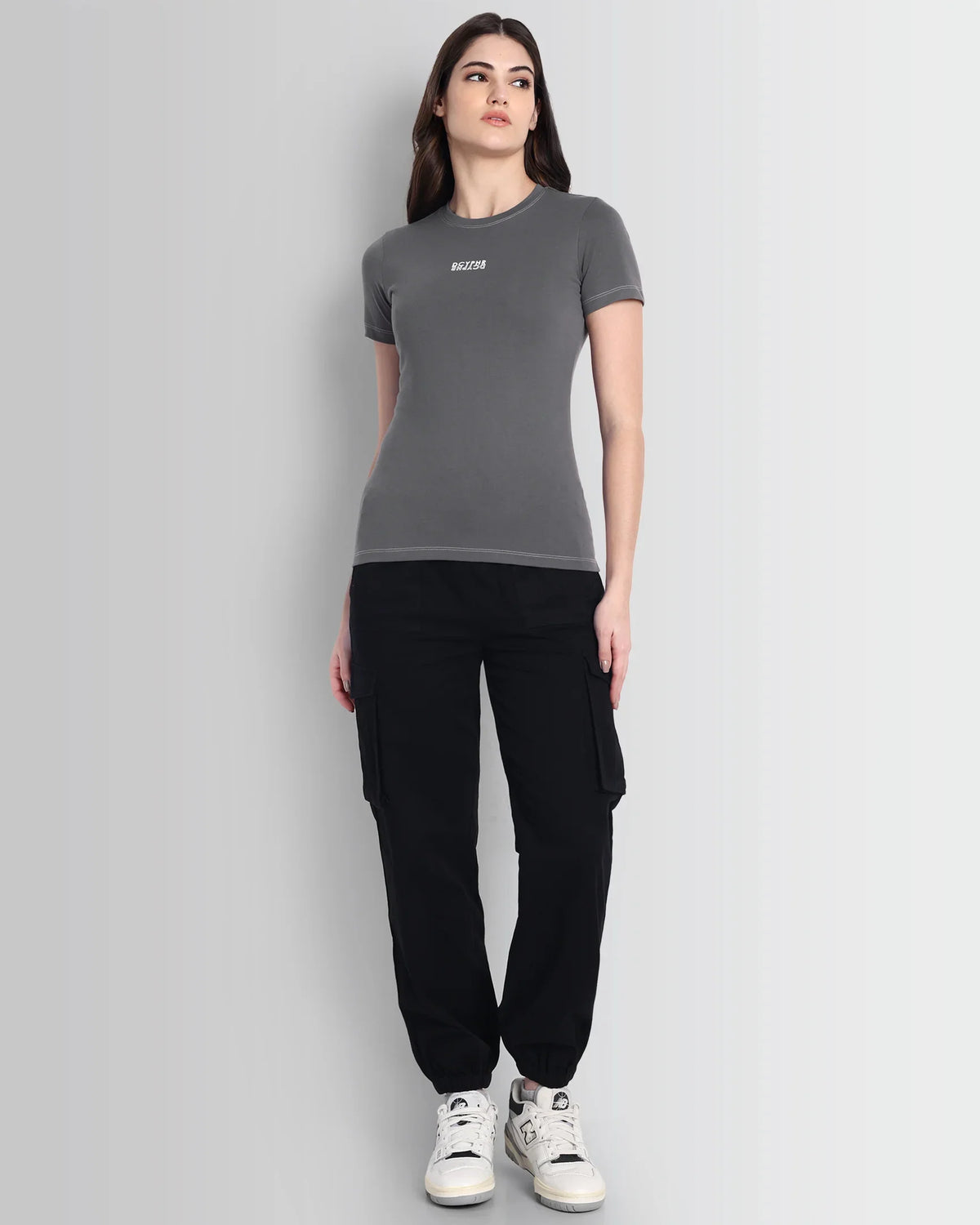 Dcyphr PUFF PRINT Tee Women's T-Shirts