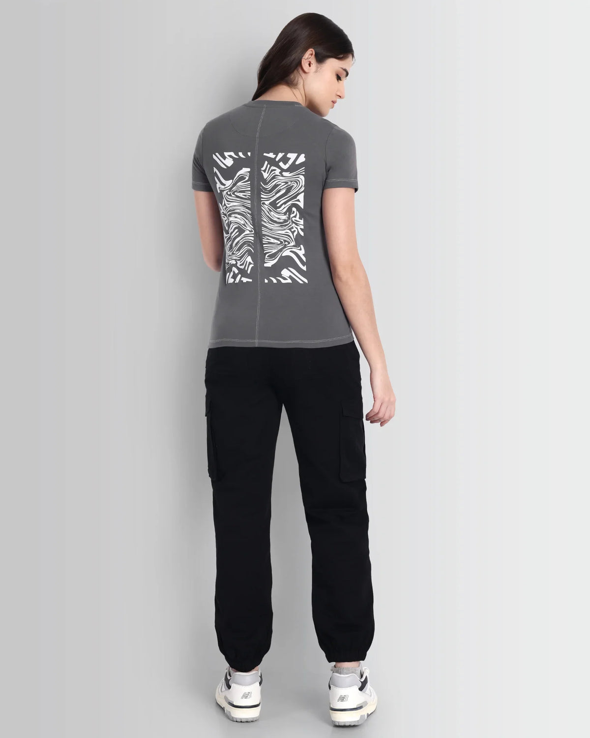 Dcyphr PUFF PRINT Tee Women's T-Shirts