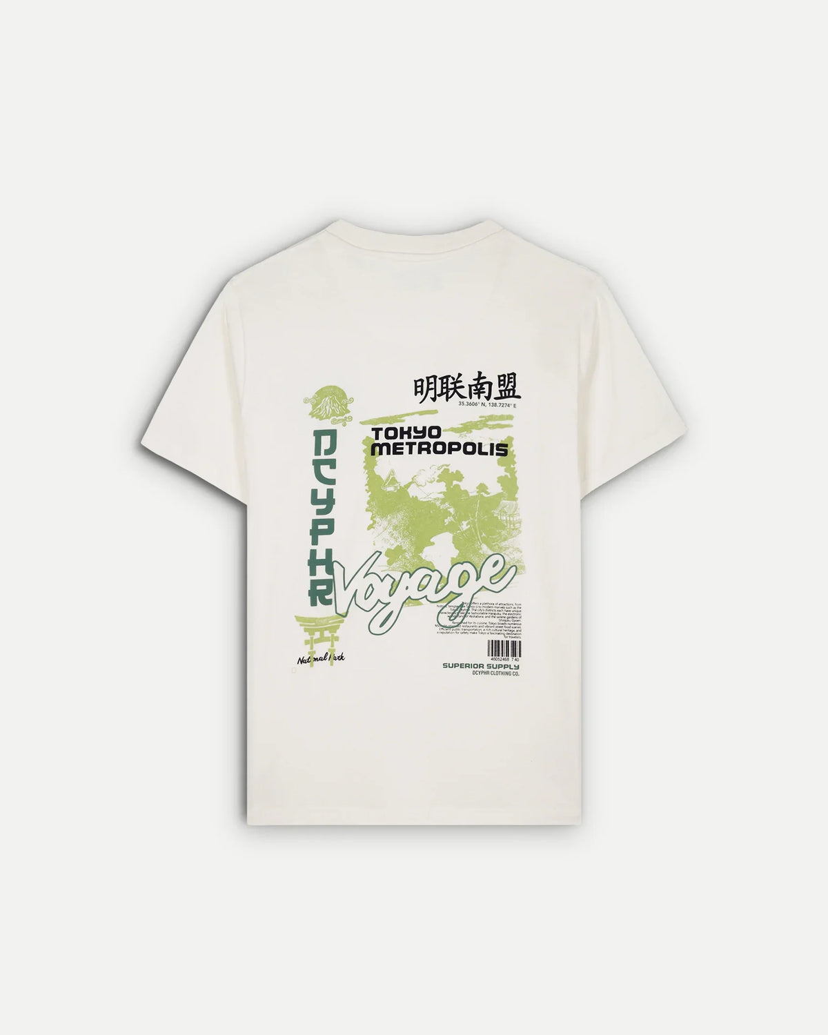 DCYPHR Tokyo Drift Graphic Tee Men's T-Shirts