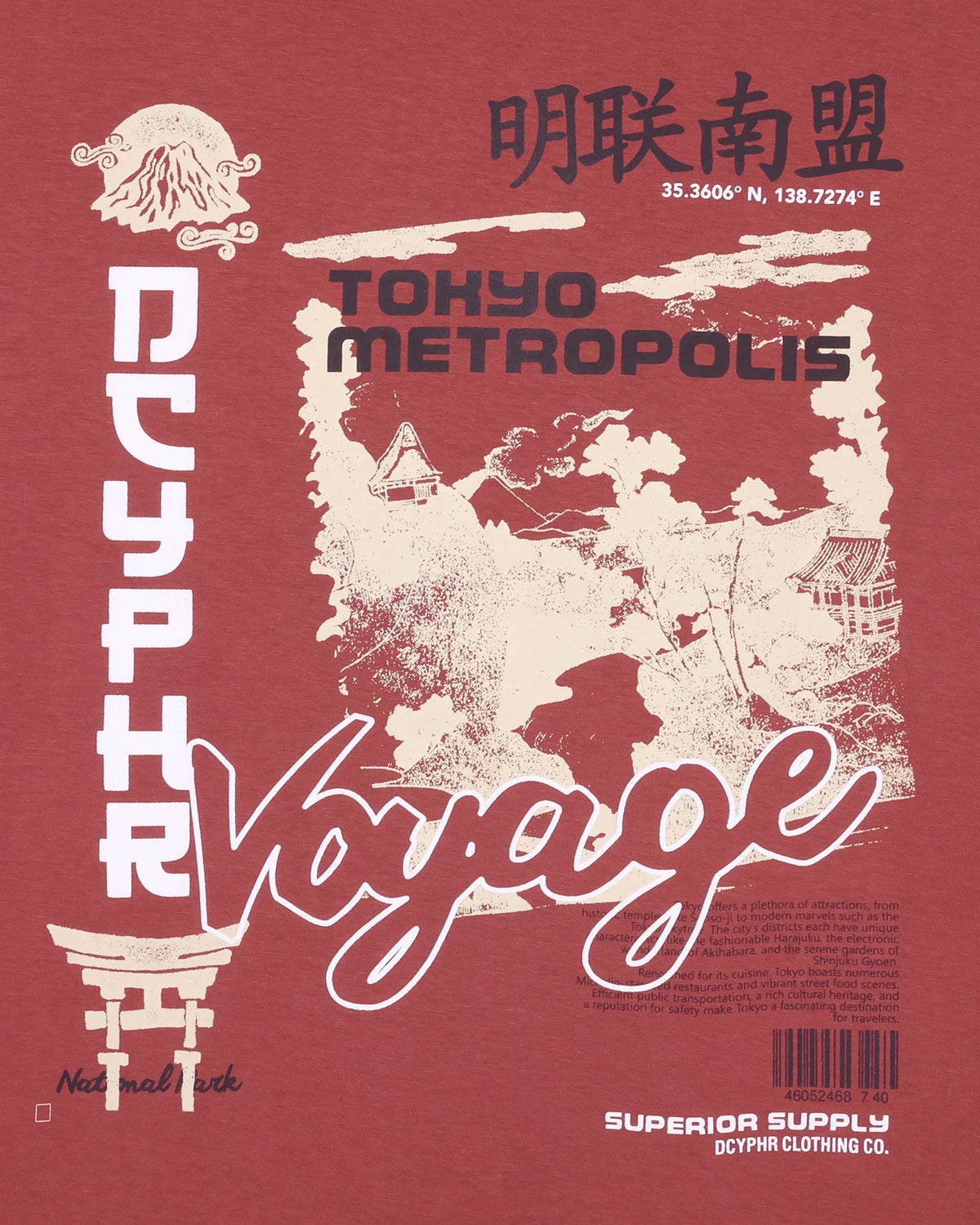 Dcyphr Tokyo Tee Men's T-Shirts