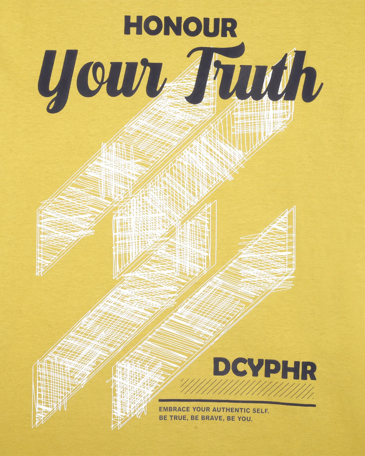 DCYPHR Honour Your Truth Graphic Tee Men's T-Shirts