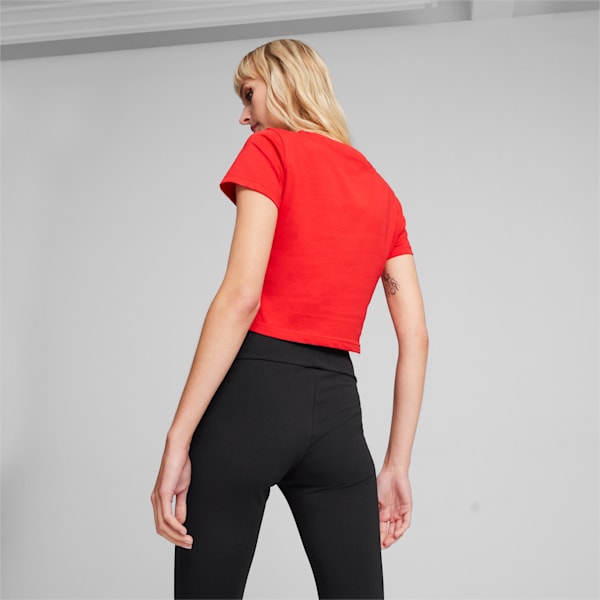 Puma F1 ESS Baby Tee wns Pop Red Women's T-Shirts