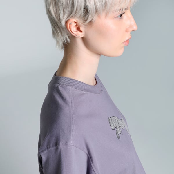 Puma HER Graphic Tee Pale Plum Women's T-Shirts