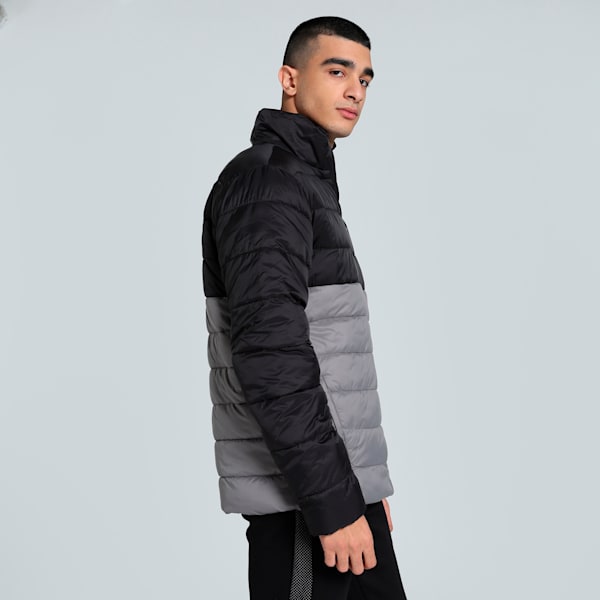 Puma ESS Colorblock Padded Jacket PUMA Black Men's Jacket