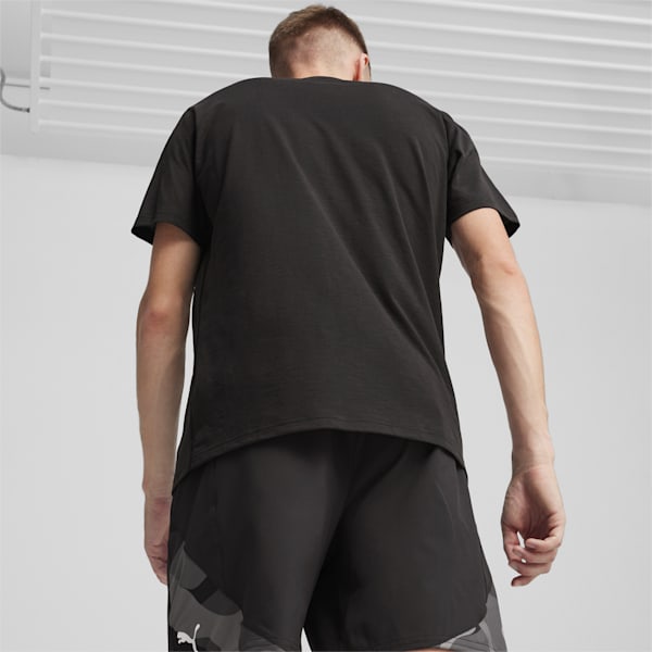 Puma MEN S GRAPHIC RUN SLOGAN TEE Q1 PUMA Bla Men's T-Shirts