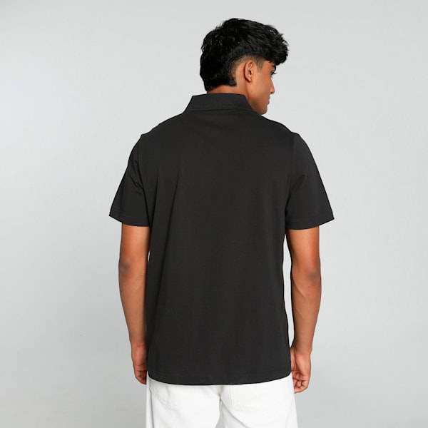 Puma MAPF1 ESS Polo PUMA Black Men's Polo T-Shirts