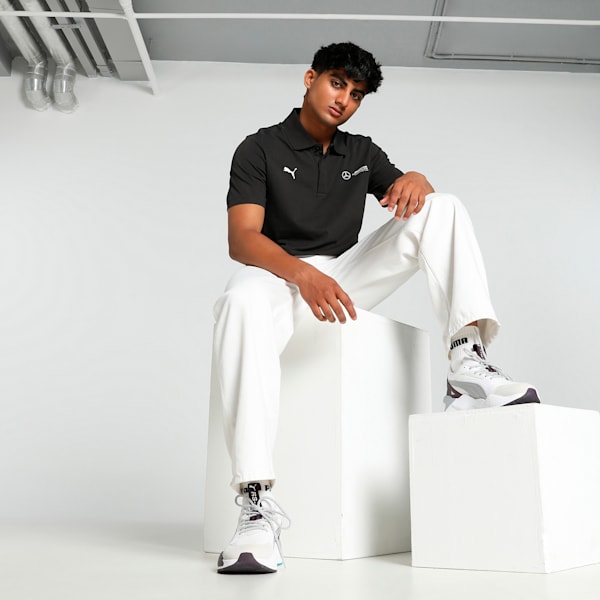 Puma MAPF1 ESS Polo PUMA Black Men's Polo T-Shirts
