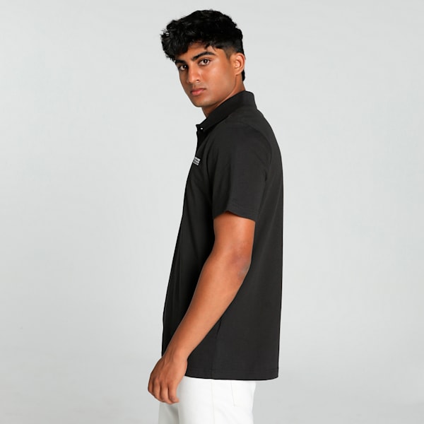 Puma MAPF1 ESS Polo PUMA Black Men's Polo T-Shirts