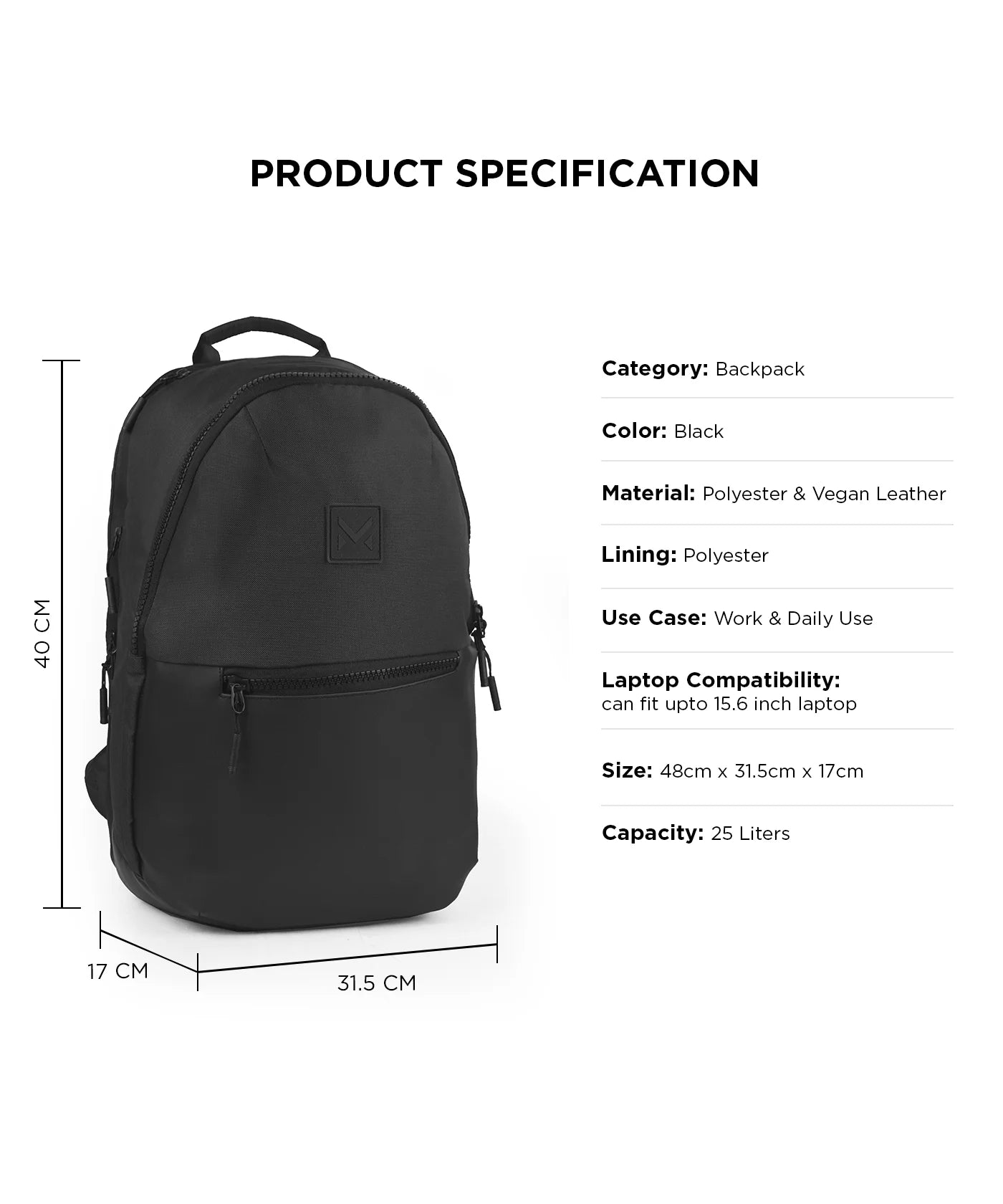 Mohawk ATLAS Unisex Backpack