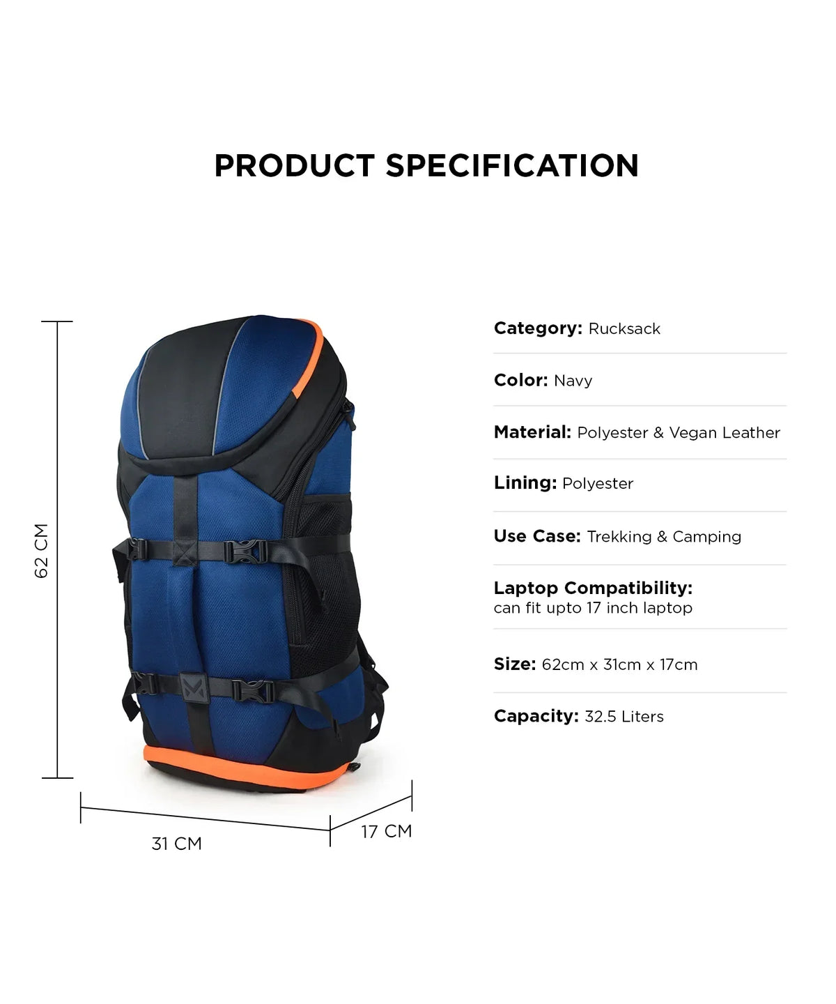 Mohawk BEETLE Unisex Backpack