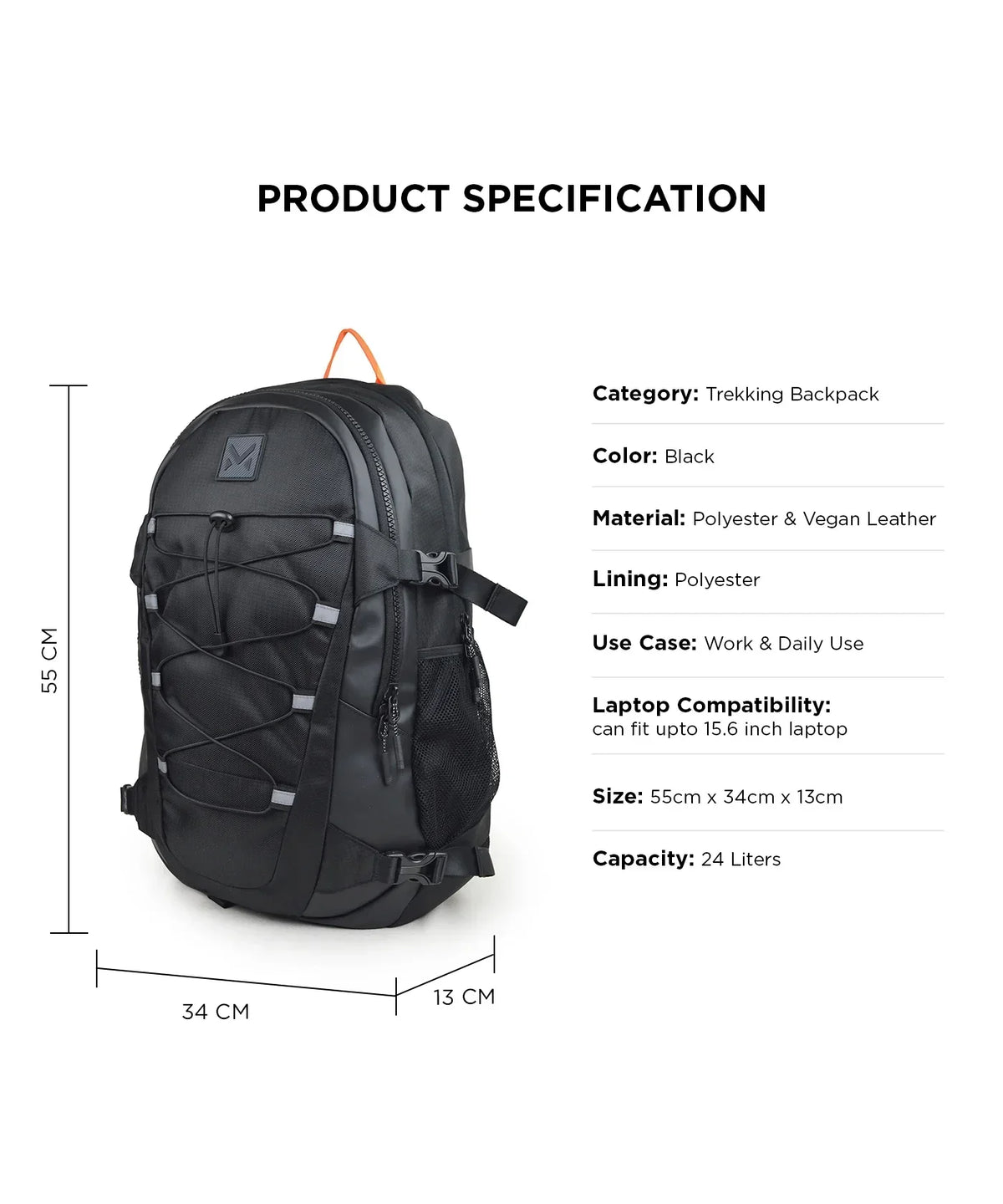 Mohawk CHARLIE Unisex Backpack