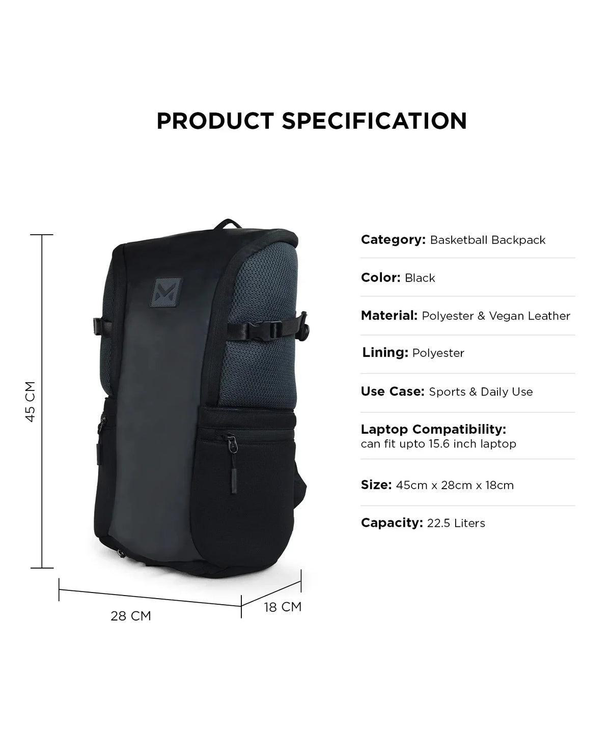 Mohawk MYSTIC Unisex Backpack