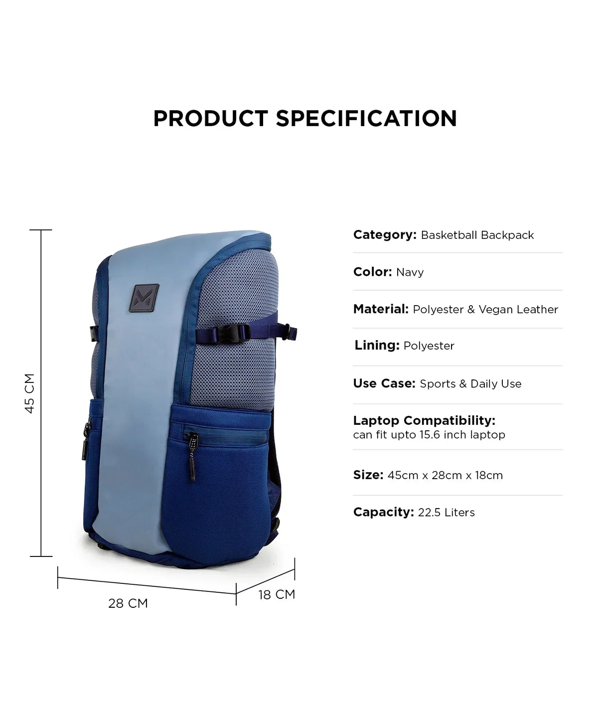 Mohawk MYSTIC Unisex Backpack