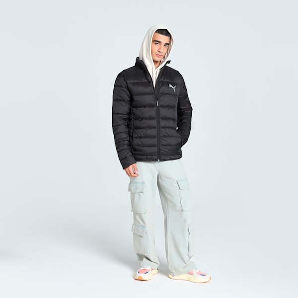 Puma Padded Jacket Puma Black-PUMA Silver Men's Jacket