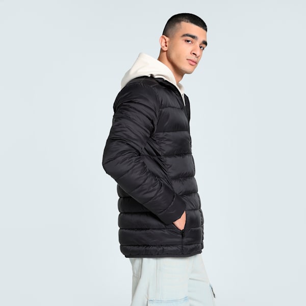 Puma Padded Jacket Puma Black-PUMA Silver Men's Jacket