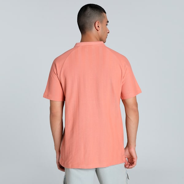 PumaxONE8 Premium Colorblock Polo Deeva Men's Polo T-Shirts