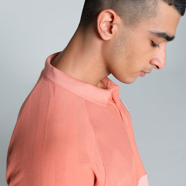 PumaxONE8 Premium Colorblock Polo Deeva Men's Polo T-Shirts