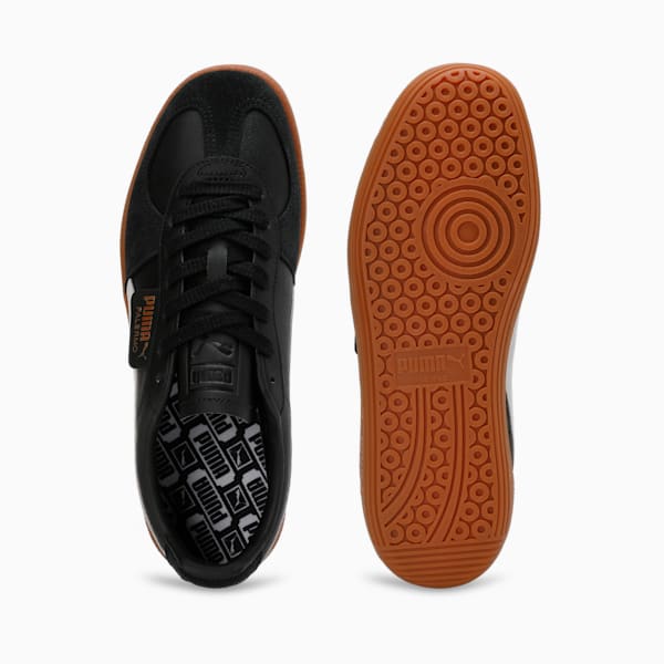 Puma Palermo Lth PUMA Black-Feather Gray-Gum Men's Casual Shoes