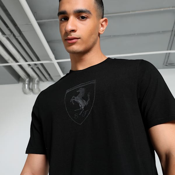 Puma Ferrari Race Tonal Big Shield Tee PUMA B Men's T-Shirts