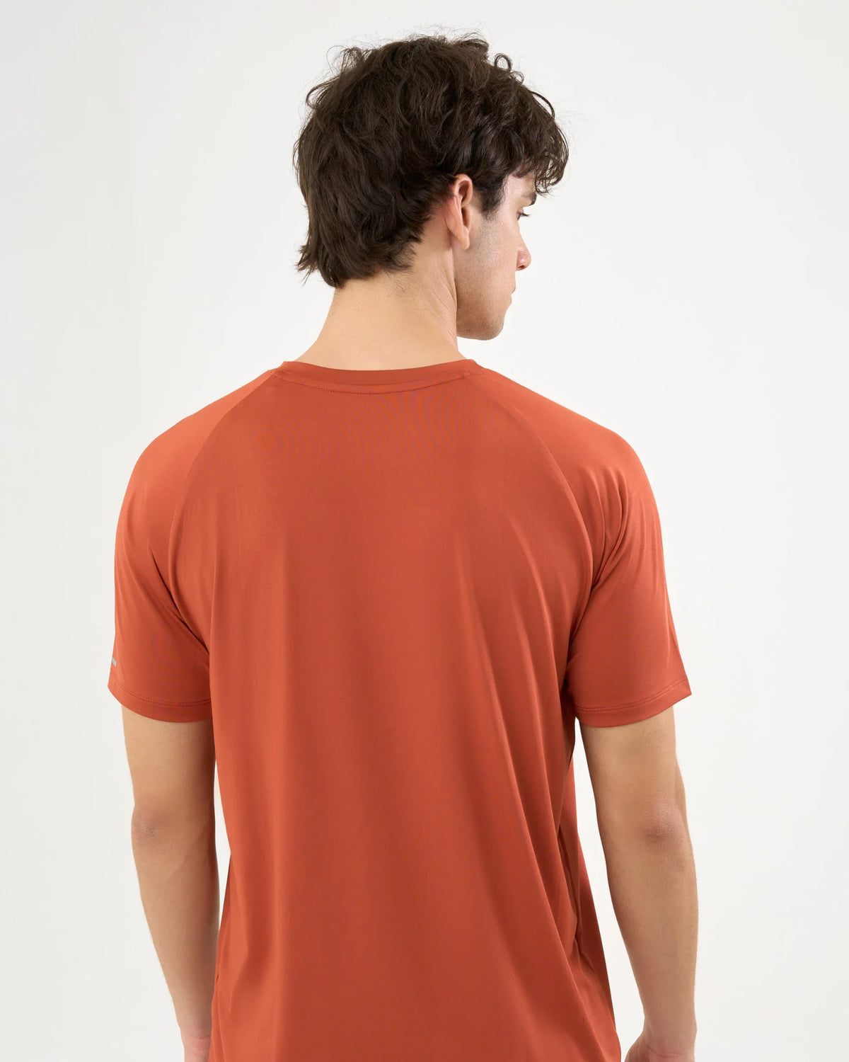 DCYPHR Men's AUSM5X™ Crewneck Tee-Burnt Orange