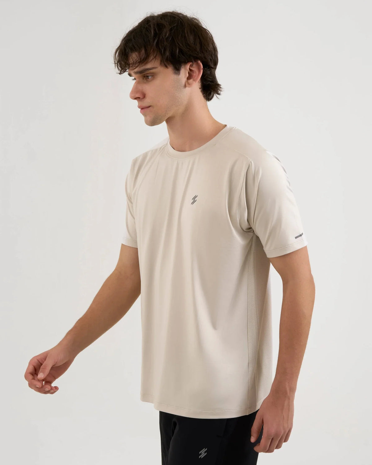 DCYPHR Men's AUSM5X™ Raglan Tee-Ivory Mist